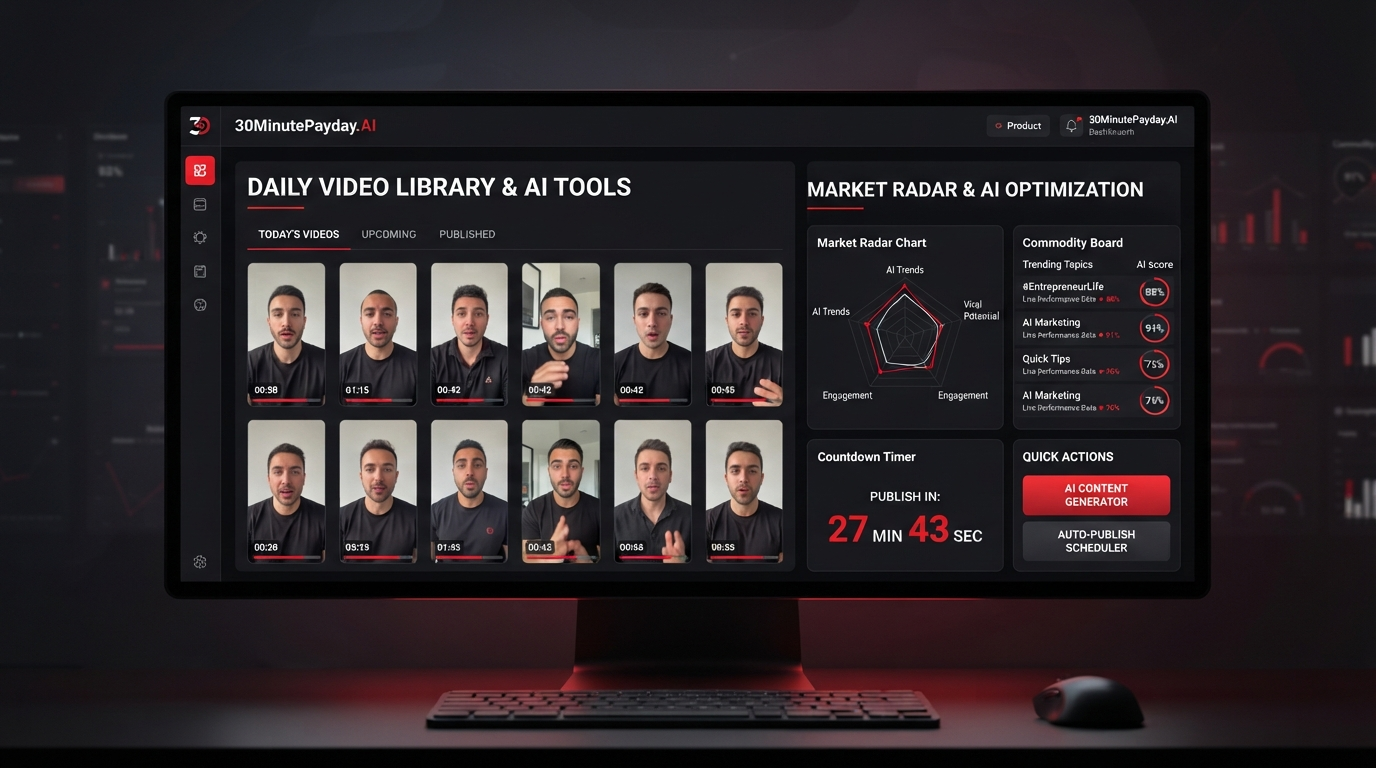 Beginner exploring AI tools and side hustle ideas on a laptop — AI Income Hub